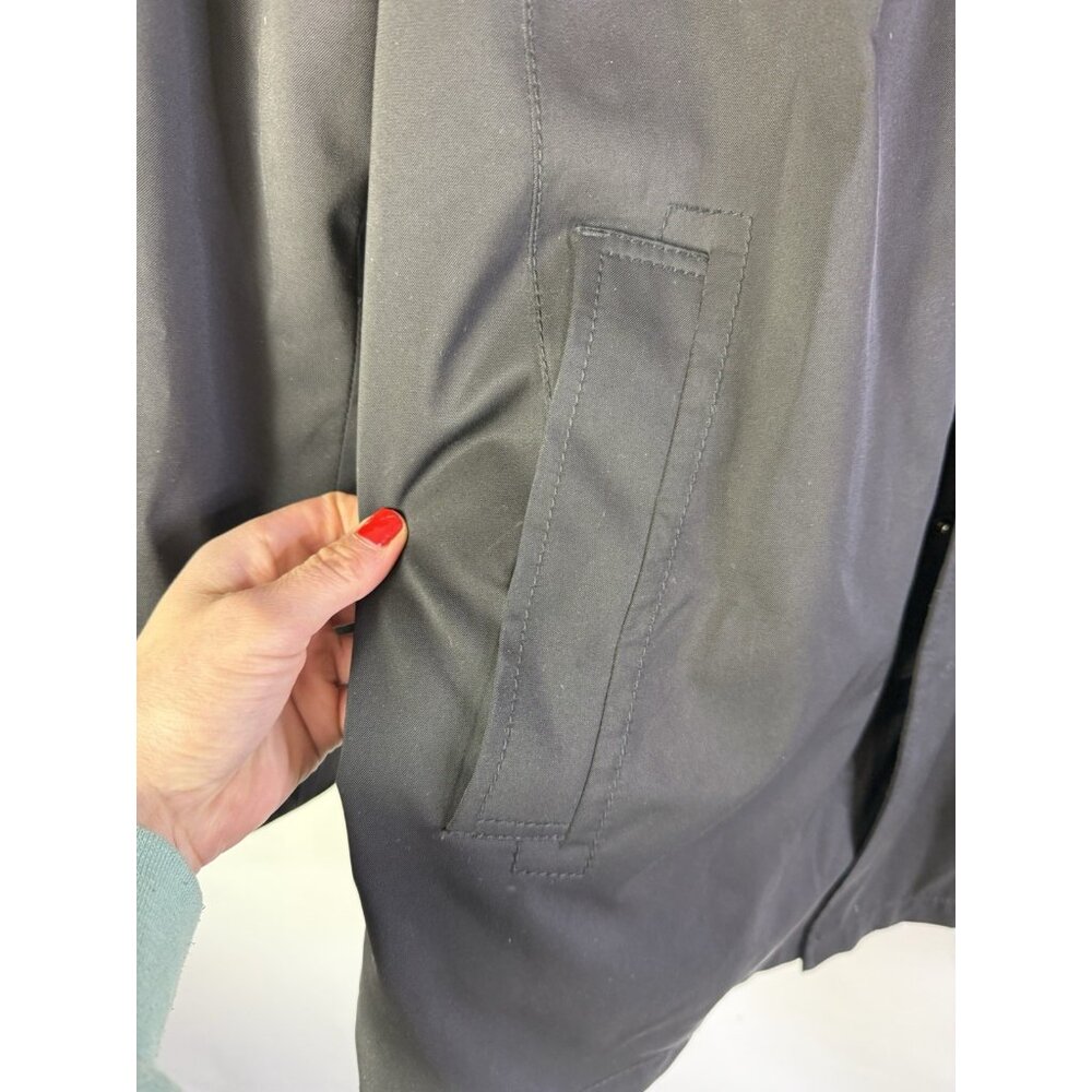 Tumi Tech Lined Rain Windbreaker Jacket Coat Black - image 4